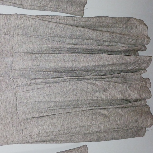 Zara women Viscose n wool Gray with rosettes on the collar and chest buttons - Picture 5 of 7